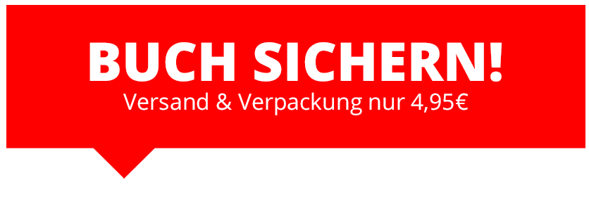 Rotes Banner mit weißem Text zum Buchkauf-Angebot