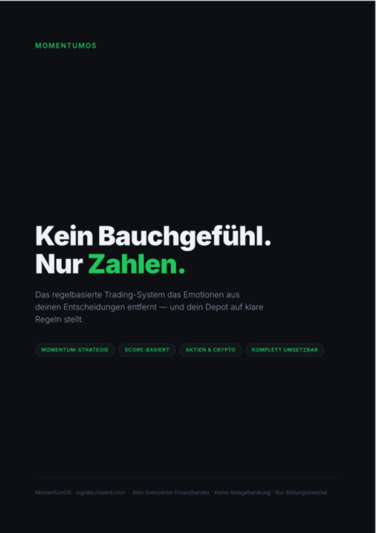 MomentumOS – E-Book zum Momentum-Trading von Daniel Risser