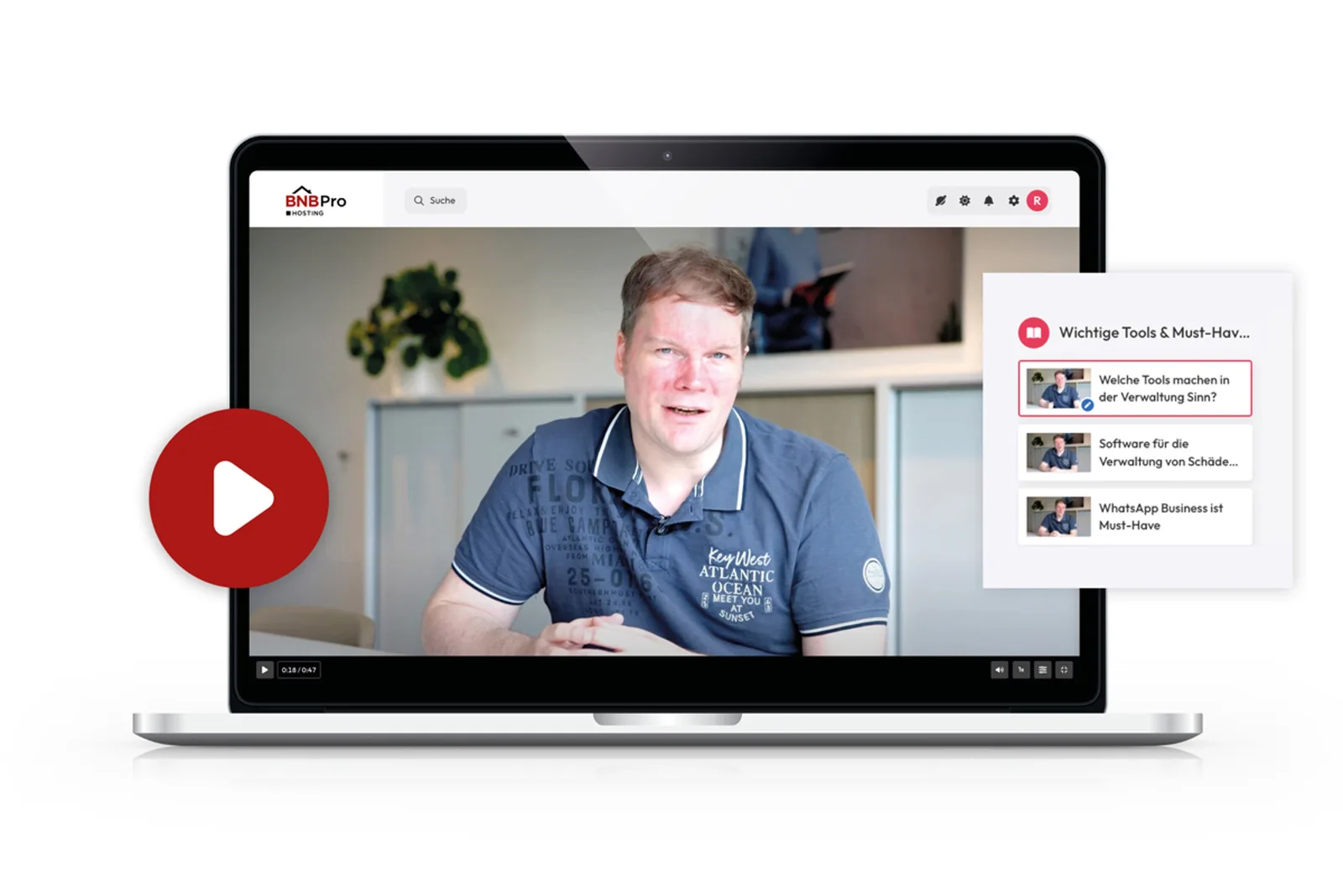 Videokurs Screenshot mit Instructor zum Thema Tools und Must-Haves