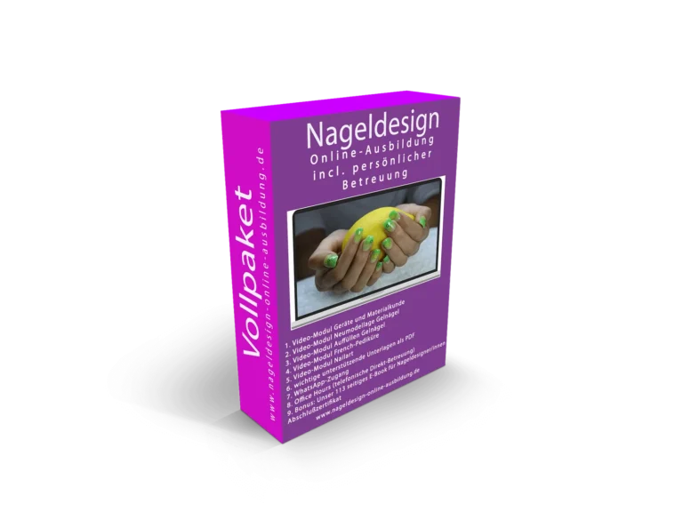 Nageldesign Online-Ausbildung – Voll-Paket von Yvonne Nickels