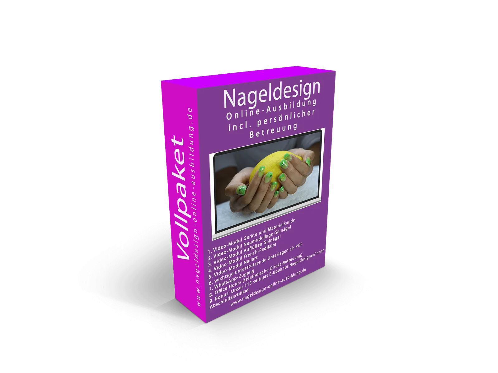 Nageldesign online Ausbildung - Nageldesigner/in JETZT online lernen!