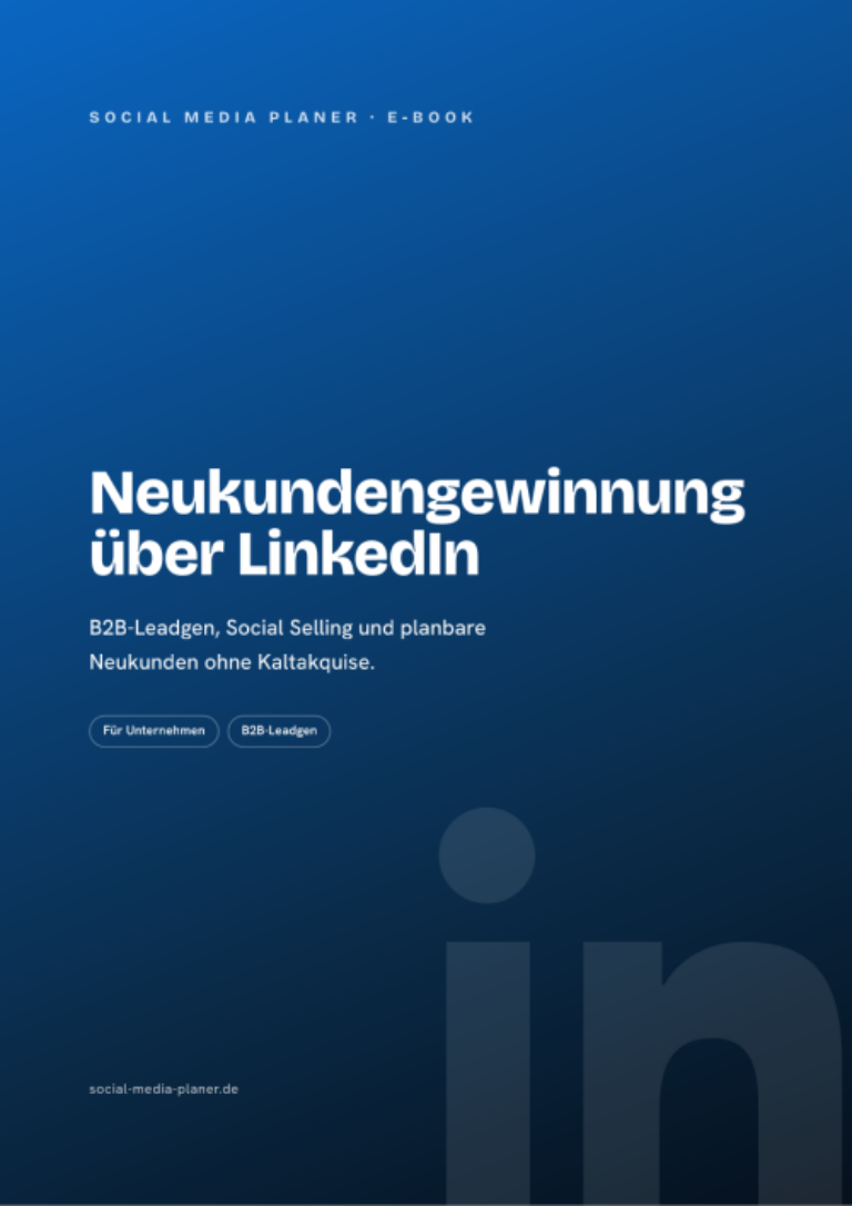 Neukundengewinnung über LinkedIn – E-Book zur B2B-Akquise