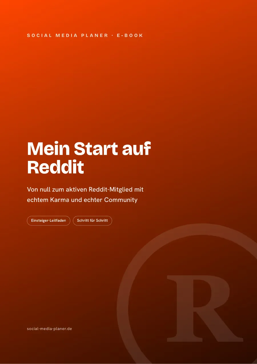 Kapitelseite Mein Start auf Reddit mit Anleitung für Anfänger