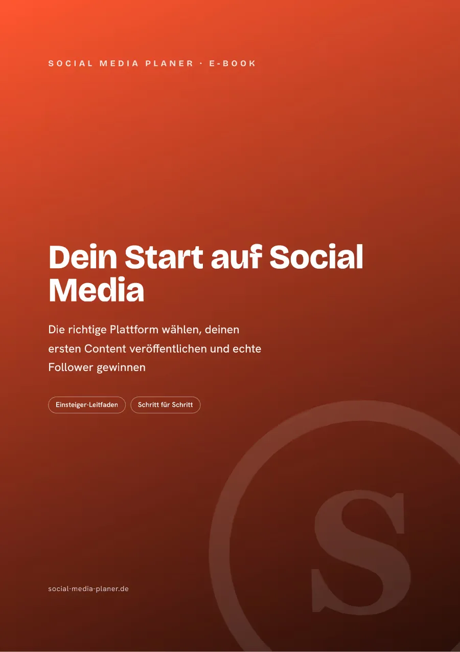Neukundengewinnung über Social Media – E-Book zur Kundengewinnung 4 E-Book Cover Dein Start auf Social Media