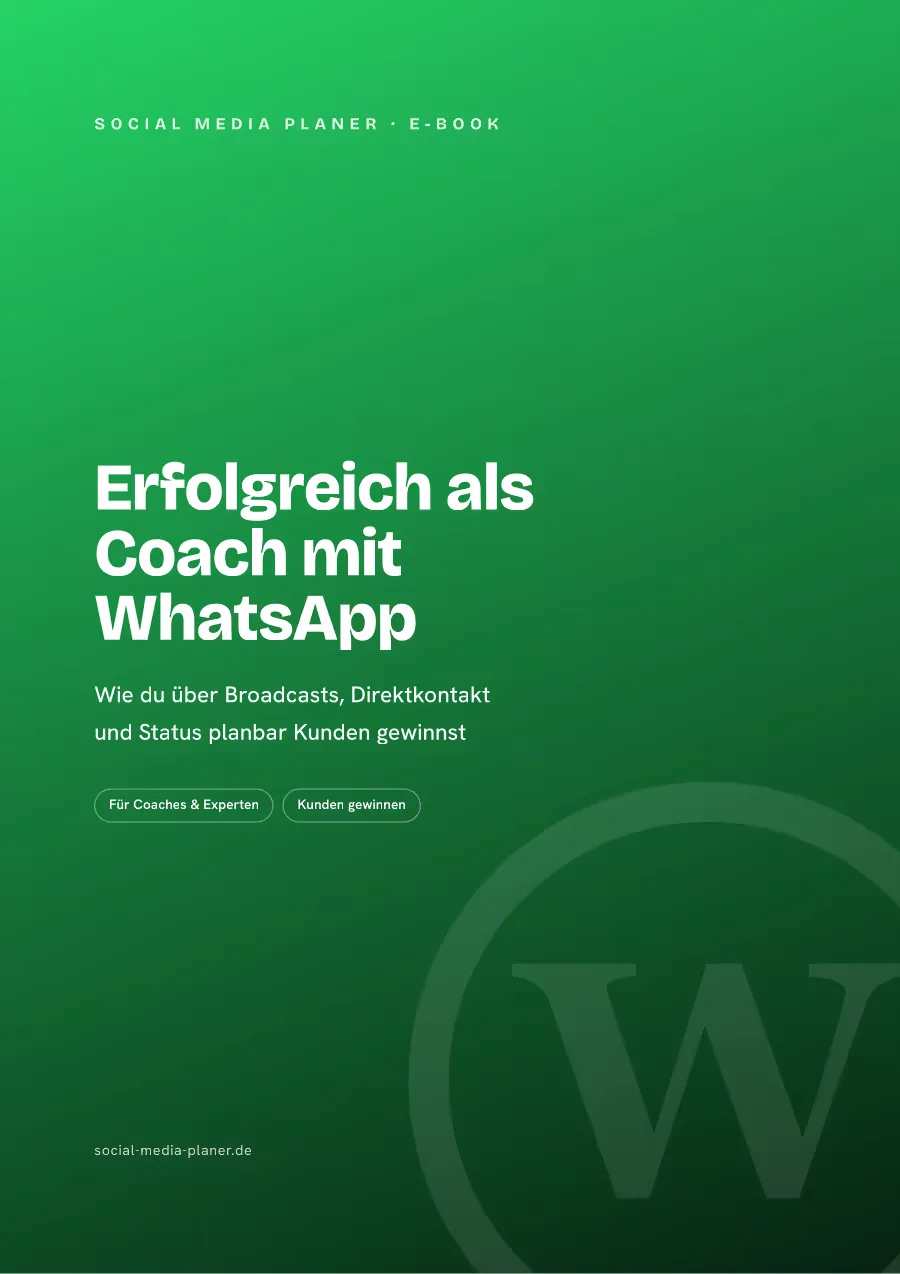 E-Book Erfolgreich als Coach mit WhatsApp Kursinhalt