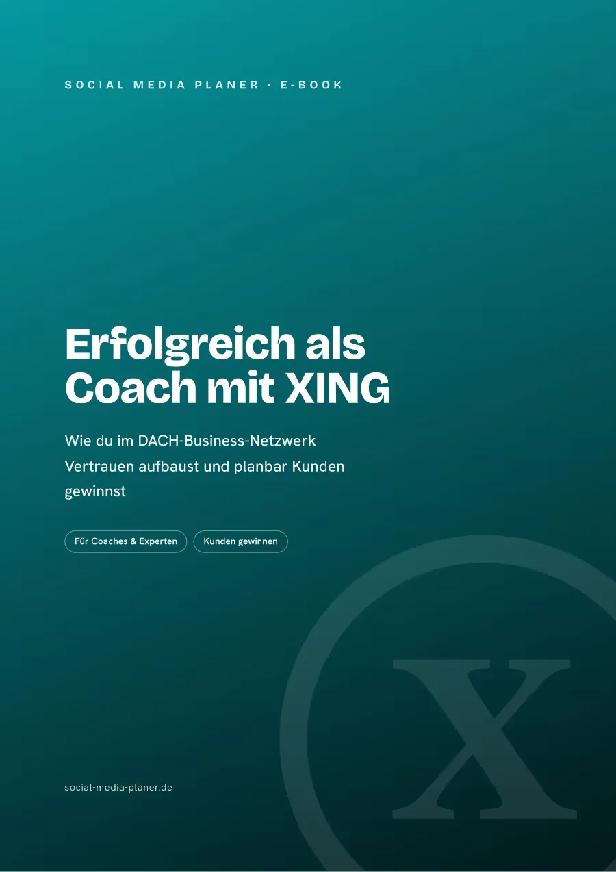 E-Book Kapitel Erfolgreich als Coach mit XING Strategien