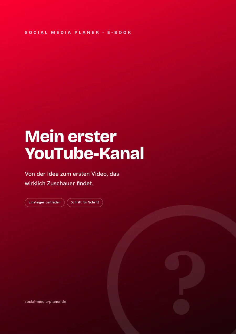 E-Book-Kapitel Mein erster YouTube-Kanal Kursinhalt