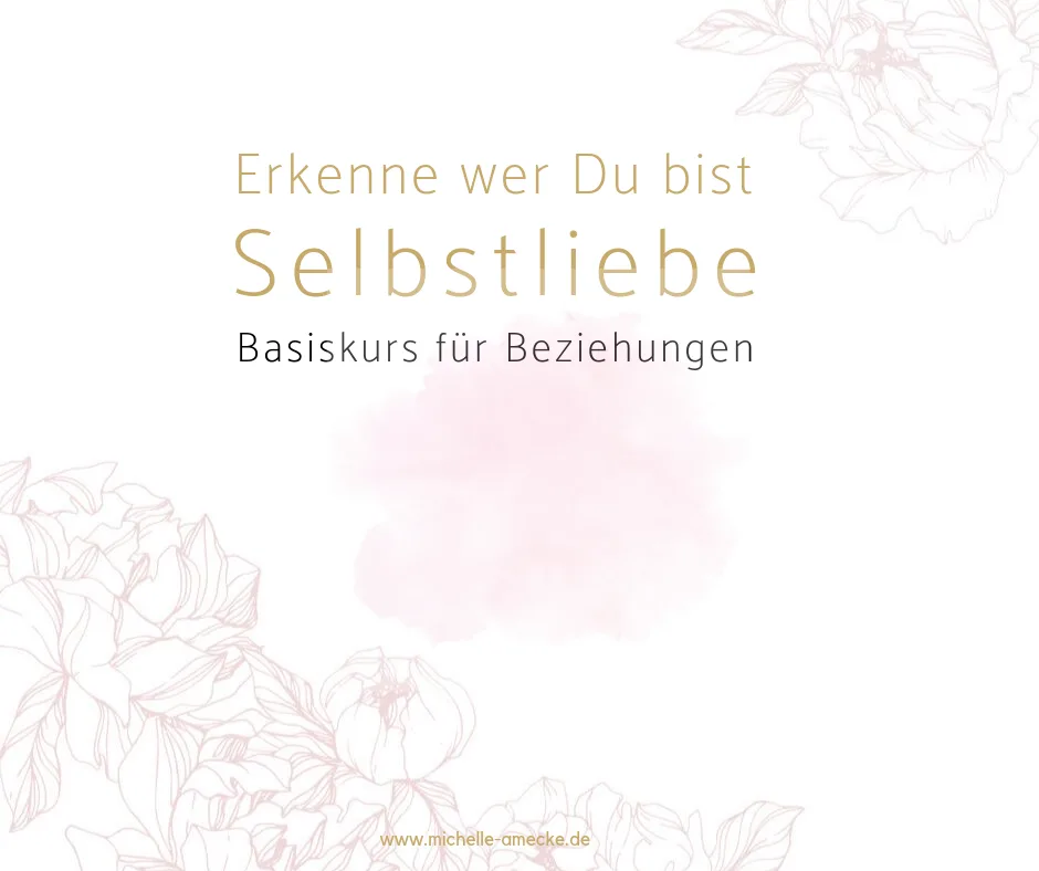 Hero-Banner Neurographik-Kurs mit Typografie und floralen Elementen in Rosatönen