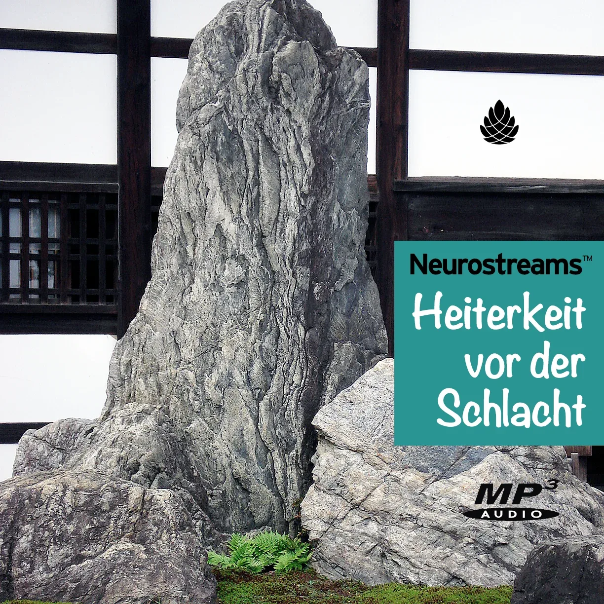 Neurostreams Heiterkeit vor der Schlacht Audio-Cover hochauflösend mit Hopfen-Logo