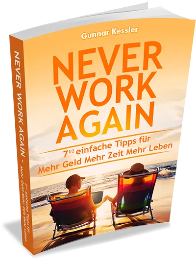 Never Work Again E-Book Cover von Gunnar Kessler