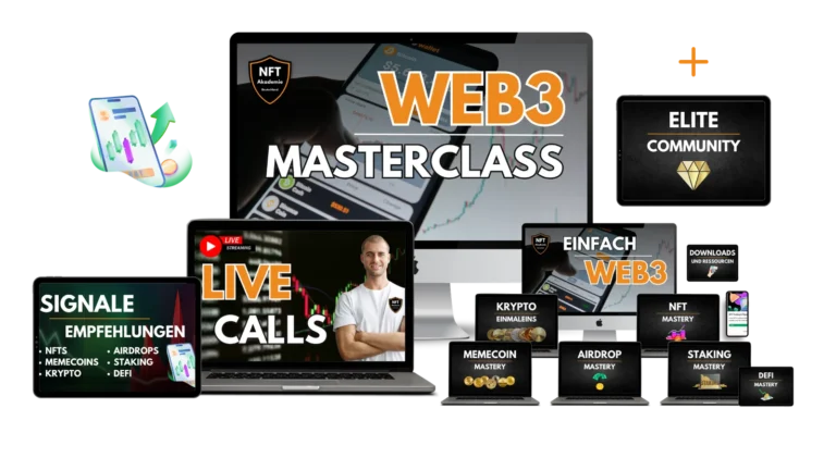 NFT & Web3 Masterclass – Bundle für Bitcoin & Cryptowährungen