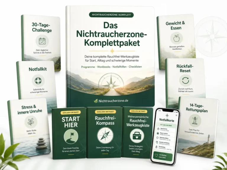 Nichtraucherzone-Komplettpaket – E-Book-Paket zum Rauchstopp