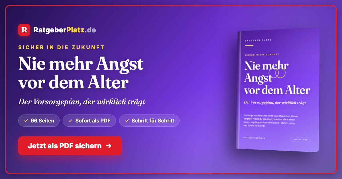 E-Book Nie mehr Angst vor dem Alter von Ratgeberplatz