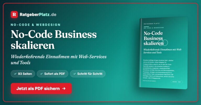 No-Code Business skalieren – E-Book für Agenturwachstum