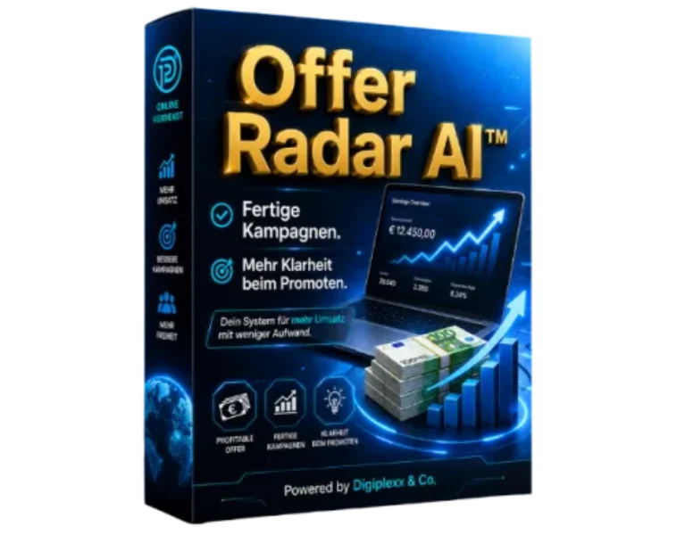 Offer Radar AI™ – Affiliate-Produkte besser bewerten