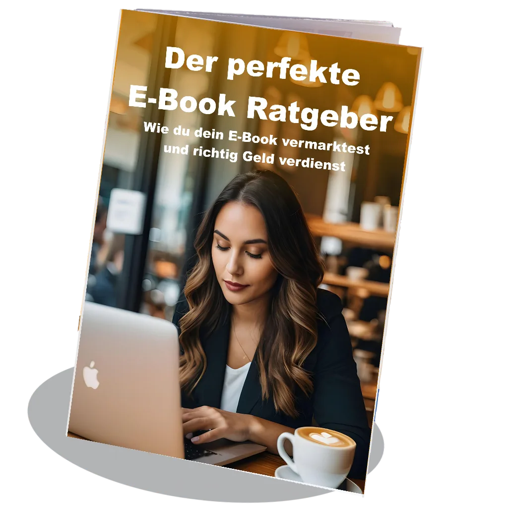 E-Book Ratgeber Der perfekte E-Book Ratgeber mit Frau und Laptop
