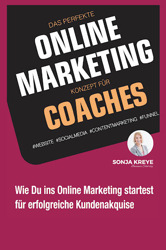 E-Book Cover Online Coaching Business - leicht gemacht von Sonja Kreye