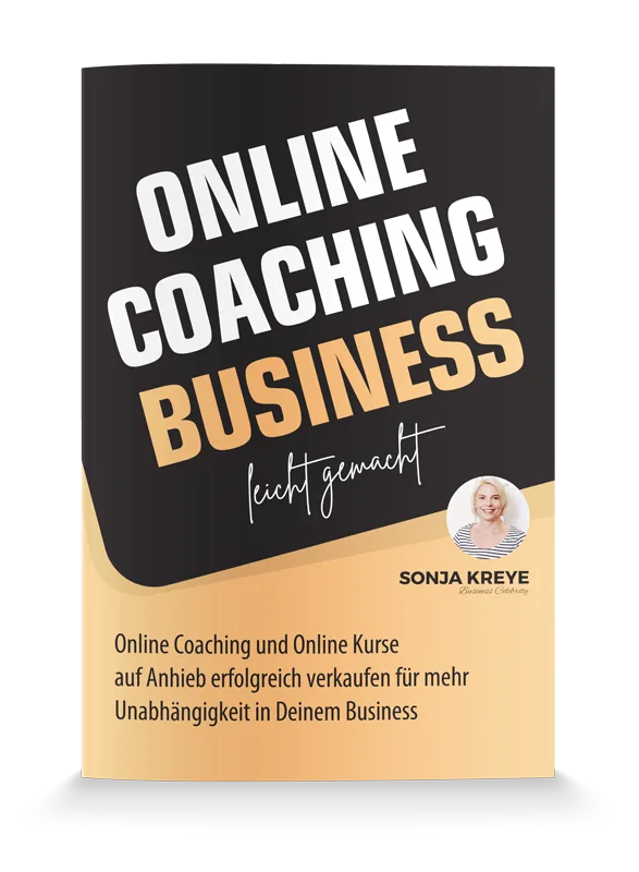 E-Book Mockup Online Coaching Business - leicht gemacht auf Tablet und Smartphone