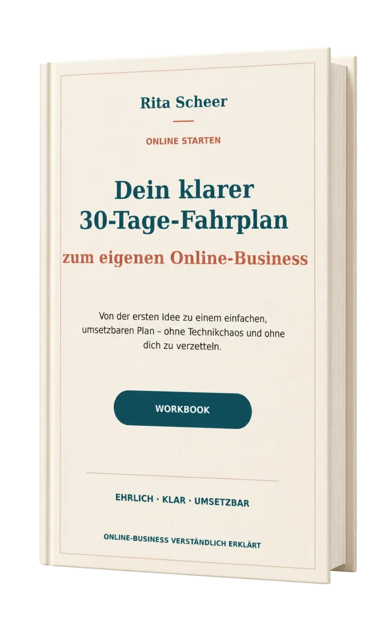 Online starten – E-Book zur Gründung von Rita Scheer