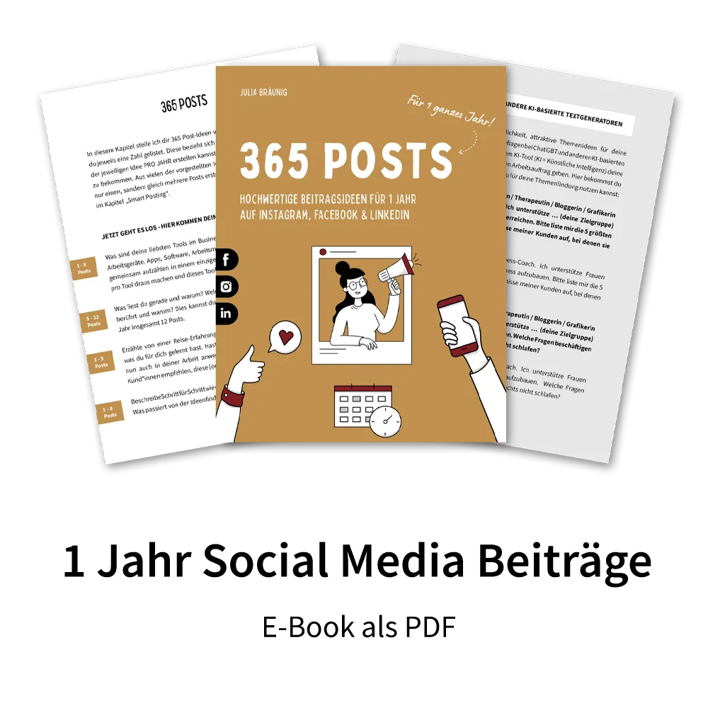 365 Posts: 1 Jahr Social Media