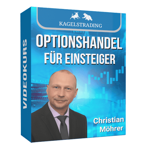 Produktbox des Optionshandel Videokurs mit Portrait von Christian Möhrer