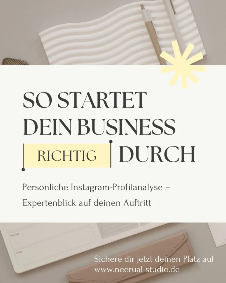 Persönliche Instagram-Profilanalyse von Laureen Rauch