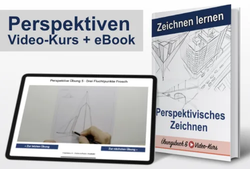 Perspektiven Zeichnen Video-Kurs und eBook