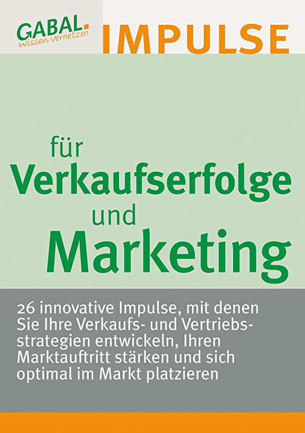 GABAL Impulse Verkaufserfolge und Marketing Buch-Cover