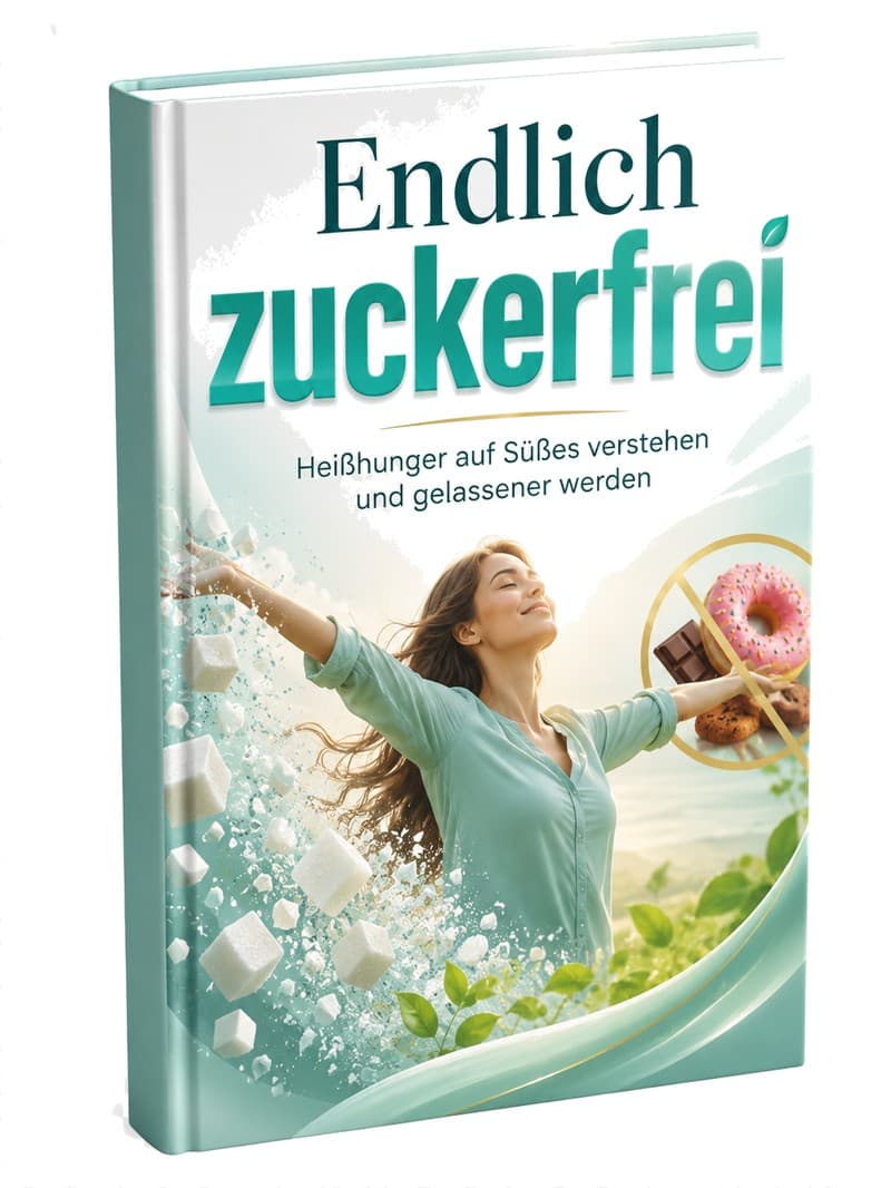 Pornosucht überwinden – Selbsthilfe-E-Book 1 Cover Endlich zuckerfrei mit Frau, Sonnenglanz und verbotenen Süßigkeiten