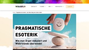 Pragmatische Esoterik – Der kleine Weg zum großen Selbst – Ansicht der Verkaufsseite