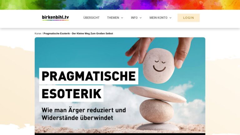 Pragmatische Esoterik – Videokurs zur Alltagspsychologie