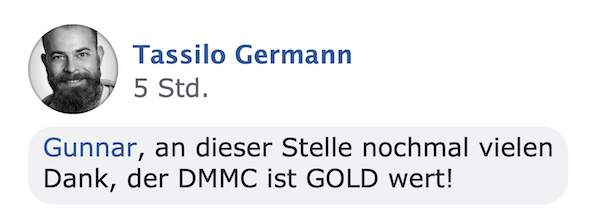 Kundenstimme von Tassilo Germann vor 5 Stunden