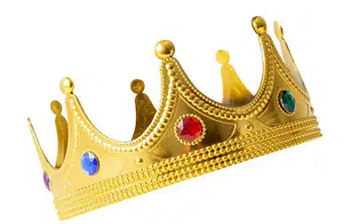 Presse Rockstars – PR-Coaching für Medienpräsenz von Marike Frick 12 Goldene Krone mit farbigen Edelsteinen
