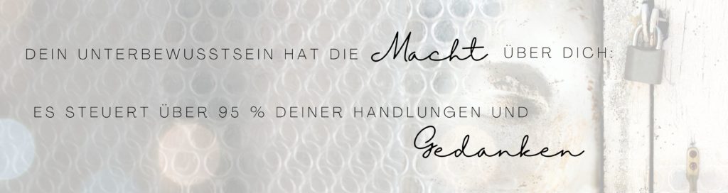 Gallery-Bild über Unterbewusstsein mit Text auf strukturiertem Hintergrund