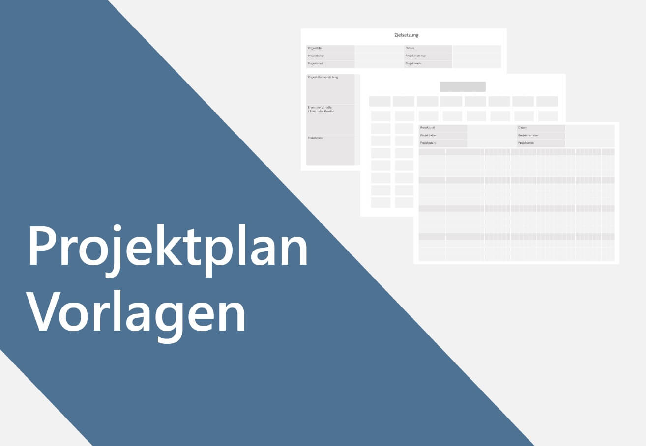 Projektplan PDF Vorlagen Bundle von Projekt-vorlage.de