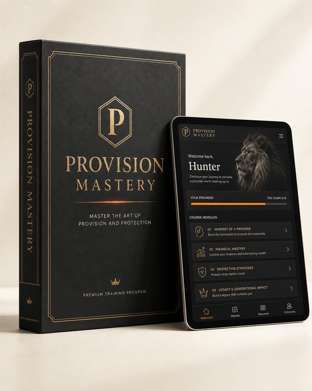 Produktdarstellung von Provision Mastery – das fortgeschrittene Affiliate-System