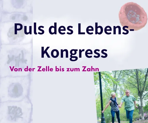 Kongresspromotion mit Laufen im Wald und Blutzellendesign