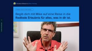 Radikale Erlaubnis – Onlinekurs – Ansicht der Verkaufsseite