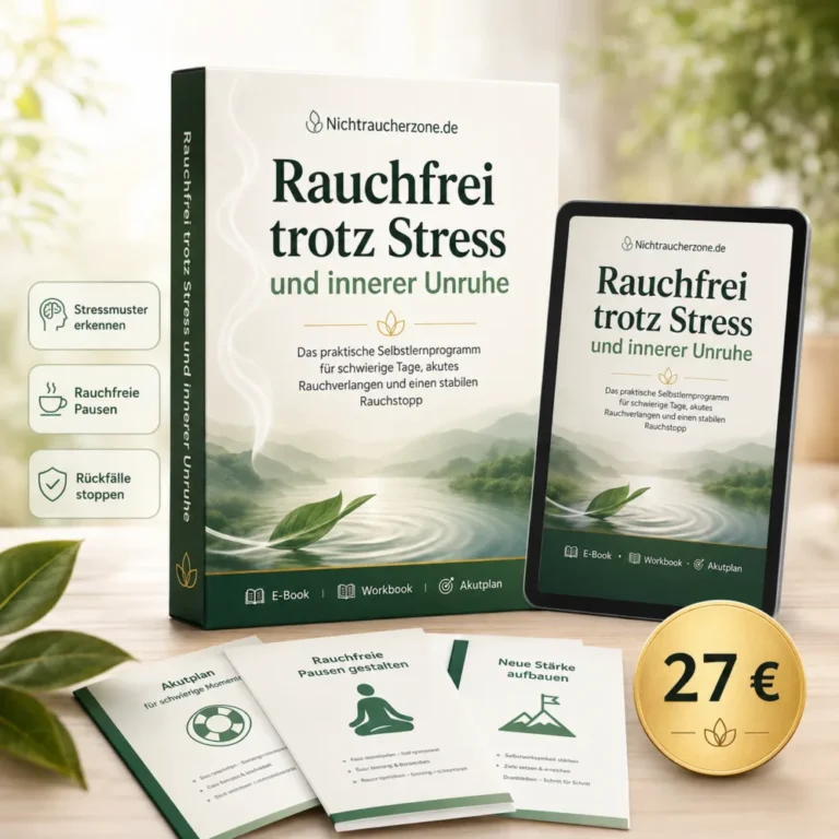 Rauchfrei trotz Stress und innerer Unruhe – E-Book zum Rauchstopp
