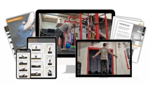 RESET Schulterprogramm auf Laptop, Tablet und Handy mit Trainingsvideos und Übungsanleitungen