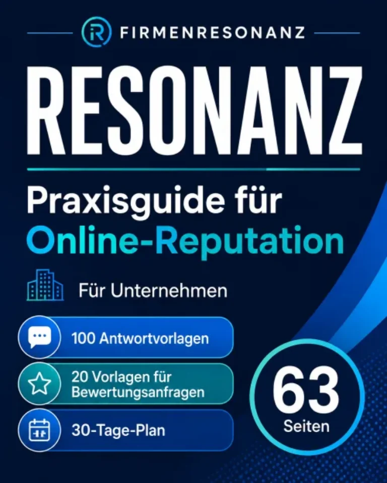 RESONANZ – Praxisguide Online-Reputation
