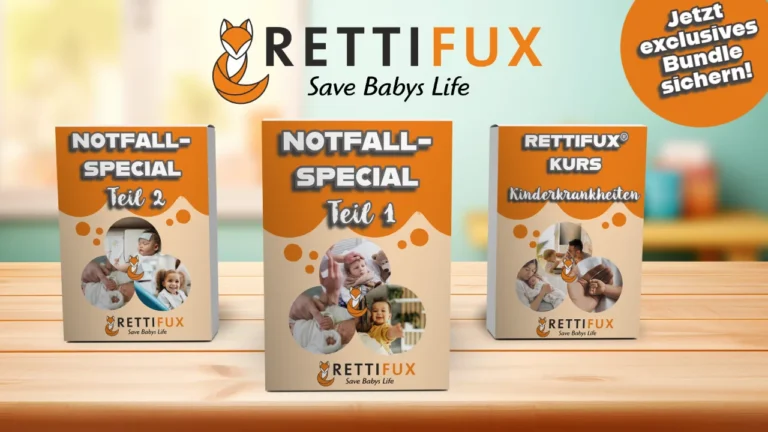 Rettifux® Kinder Notfall-Profi Complete – Baby-Erste-Hilfe-Kurs