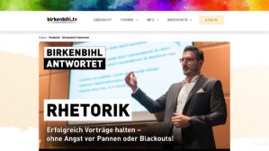 Rhetorik – Birkenbihl antwortet – Ansicht der Verkaufsseite