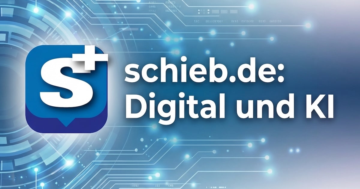 SCHIEB+ VIP-Report auf Smartphone-Display, wöchentliche News und Tipps zu Digital und KI