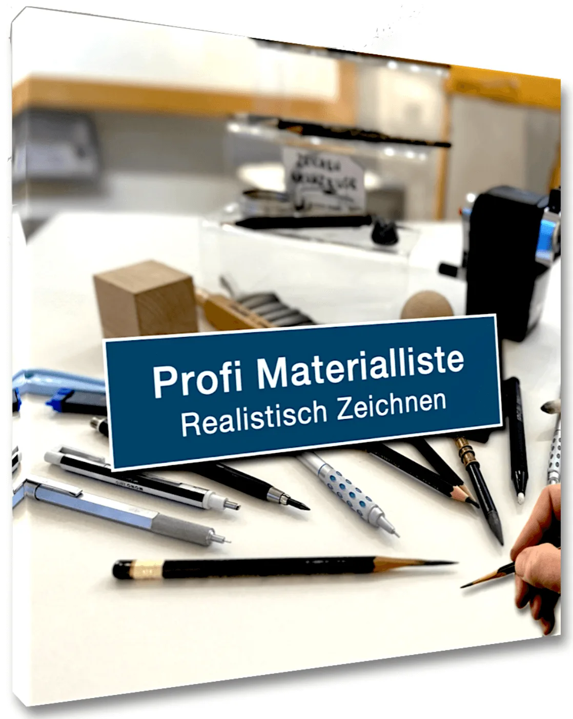 Schmidt's Zeichenwelt – Zeichenkurs-Abo von Ralf Wilhelm Schmidt 18 Materialliste realistisch zeichnen