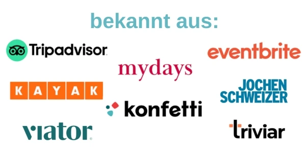 Logo-Kollektion bekannter Medienpartner