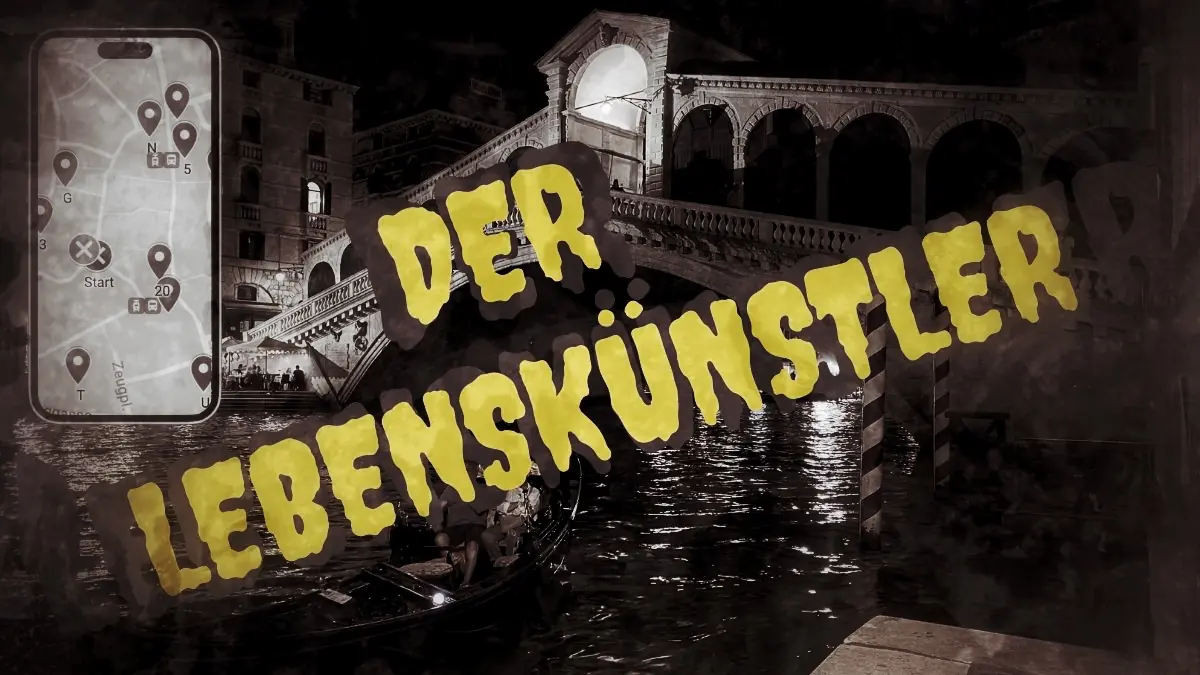 Selbstgeführte Stadtrallye Venedig Der Lebenskünstler mit Kanälen und historischen Gebäuden