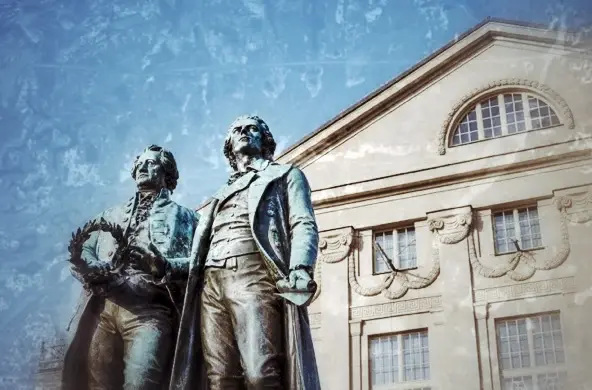 Weimar Sehenswürdigkeiten Schiller Goethe