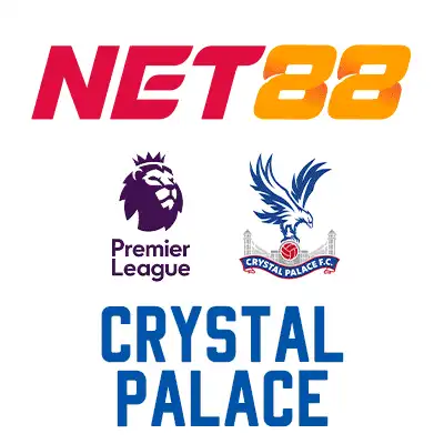 Net88 Wettanbieter Logo mit Premier League und Crystal Palace Logos