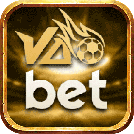VaoBet Wettanbieter Logo mit Fußball und goldener Verzierung
